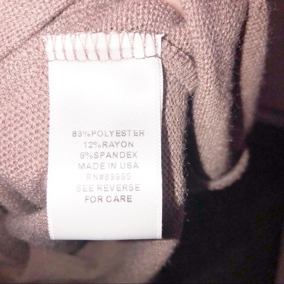 Bump Biddy NWT Maternity Turtleneck Ruched Dress - Picture 5 of 6